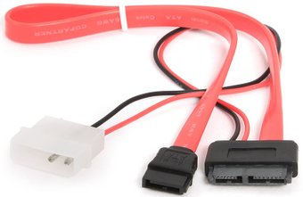 Кабель miniSATA Combo Data & Power Gembird (CC-SATA-C3) (molex+SATA/miniSATA, 6pin+7pin )