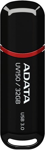 Flash USB ADATA UV150 32GB (черный)