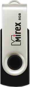 Flash USB Mirex Color Blade Swivel Rubber 2.0 8GB 13600-FMURUS08