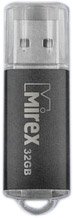 Flash USB Mirex UNIT BLACK 32GB (13600-FMUUND32)