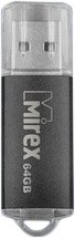 Flash USB Mirex UNIT BLACK 64GB (13600-FMUUND64)