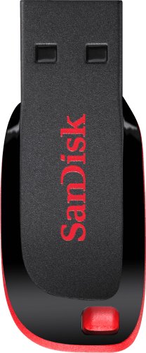 Flash USB SanDisk Cruzer Blade Black 128GB (SDCZ50-128G-B35)