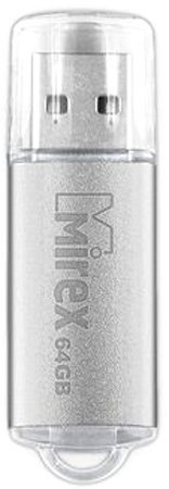 Flash USB Mirex Unit Silver 64GB [13600-FMUUSI64]