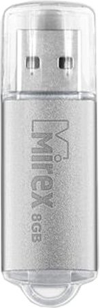 Flash USB Mirex Unit Silver 8GB [13600-FMUUSI08]