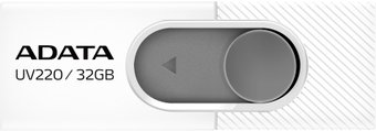 Flash USB ADATA UV220 32GB (белый/серый)