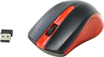 Мышка Оклик 485MW Black/Red (997828)