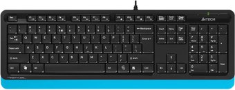 Клавиатура A4Tech Fstyler FK10 (черный/синий)