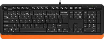 Клавиатура A4Tech Fstyler FK10 (черный/оранжевый)