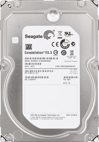 Винчестер Seagate 4TB  ST4000NM0033