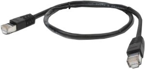 Кабель Cablexpert PP6-0.5M/BK