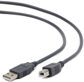 Кабель USB 2.0 A-B 1,8m Gembird (CCP-USB2-AMBM-6G)