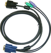D-Link DKVM-IPCB5 Кабель для KVM over IP переключателя DKVM-IP8 (PS/2+PS/2+VGA15M, 5м)