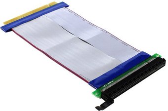 Espada EPCI EM-PCI EFX16 Кабель удлинительный Riser card 18см PCI-Ex16 M -- PCI-Ex16 F
