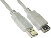 5bites UC5011-030C Кабель удлинительный USB 2.0 A--A 3м