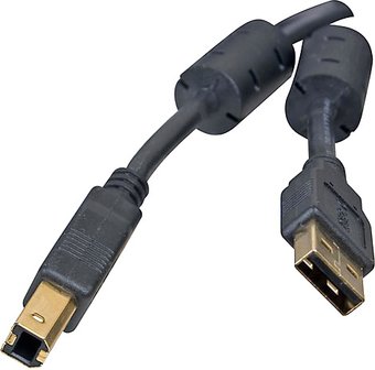 5bites UC5010-018A Кабель USB 2.0 A--B 1.8м 2 фильтра