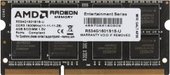 Модуль памяти AMD Radeon R5 Entertainment 4GB DDR3 SODIMM PC4-12800 R534G1601S1S-U