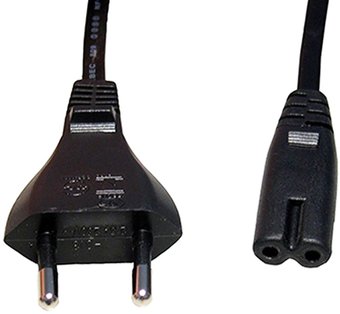 Кабель питания аудио/видео Gembird/Cablexpert (PC-184/2-1.8М) 1,8м, CEE 7/16 - C7, 2-pin, 2.5А, черн