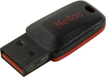 Flash USB Netac U197 USB 2.0 16GB NT03U197N-016G-20BK