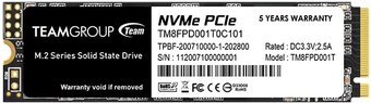 SSD Team MP33 PRO 1TB TM8FPD001T0C101