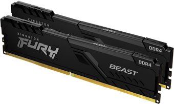Модуль памяти Kingston FURY Beast 2x8GB DDR4 PC4-25600 KF432C16BBK2/16