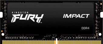 Модуль памяти Kingston FURY Impact 32GB DDR4 SODIMM PC4-25600 KF432S20IB/32