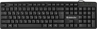Клавиатура Defender Element HB-520 USB (черный)