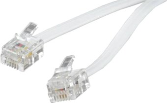 Телефонный кабель RJ-11 Gembird (TC6P4C-5M) 5.0m