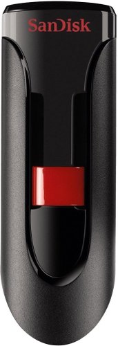 Flash USB SanDisk Cruzer Glide 128GB (черный) [SDCZ600-128G-G35]