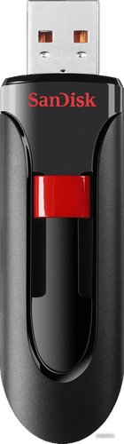 Flash USB SanDisk Cruzer Glide 64GB Black [SDCZ600-064G-G35]