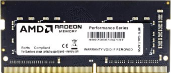Модуль памяти AMD Radeon 16GB DDR4 SODIMM PC4-25600 R9416G3206S2S-UO