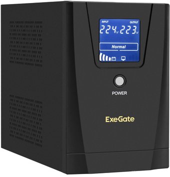 ИБП ExeGate SpecialPro Smart LLB-1500.LCD.AVR.C13.RJ.USB