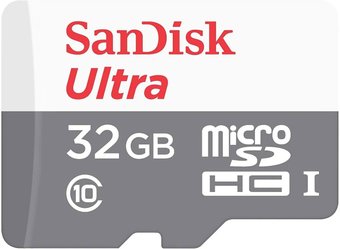Карта памяти SanDisk Ultra microSDHC SDSQUNR-032G-GN3MN 32GB
