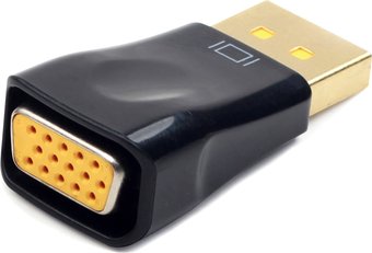 Адаптер DisplayPort - VGA    Gembird A-DPM-VGAF-01