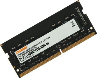 Модуль памяти Digma 16ГБ DDR4 SODIMM 3200 МГц DGMAS43200016S