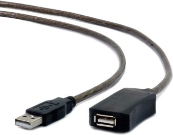Кабель USB 2.0 Am-Af 5.0m (удлинитель активный) Gembird (UAE-01-5M)