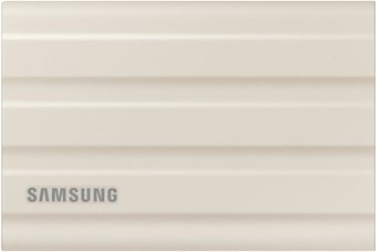 Внешний накопитель Samsung T7 Shield 1TB (бежевый)
