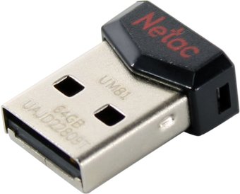 Flash USB Netac UM81 USB 2.0 64GB NT03UM81N-064G-20BK