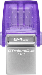 Flash USB Kingston DataTraveler MicroDuo 3C USB 3.2 Gen 1 64GB