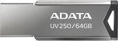 Flash USB ADATA UV250 64GB (серебристый)