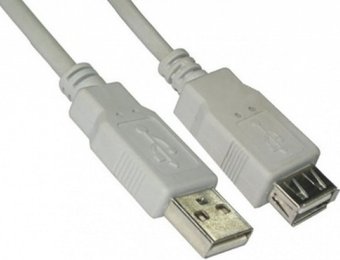 5bites USB Type-A - USB Type-A UC5011-010C (1 м, белый)