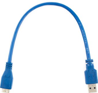 Cablexpert CCP-mUSB3-AMBM-1 USB Type A - microUSB Type B (0.3 м, синий)