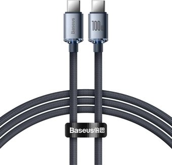 Baseus CAJY000601 USB Type-C - USB Type-C (1.2 м, черный)