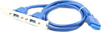 Планка 2 x USB3.0 Gembird CC-USB3-RECEPTACLE