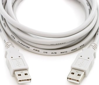 5bites USB Type-A - USB Type-A UC5009-010C (1 м, серый)