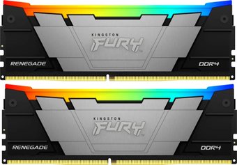 Модуль памяти Kingston FURY Renegade RGB 2x32ГБ DDR4 3200 МГц KF432C16RB2AK2/64