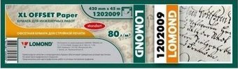 Фотобумага Lomond 420 мм х 45 м 80 г/м2 1202009