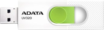 Flash USB ADATA UV320 512GB (белый/зеленый)