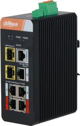 Коммутатор Dahua DH-IS4207-4GT-120
