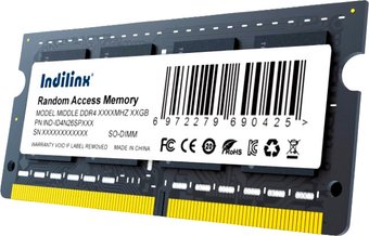Модуль памяти Indilinx 8ГБ DDR4 SODIMM 3200 МГц IND-ID4N32SP08X