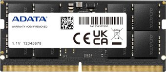 Модуль памяти ADATA 8ГБ DDR5 SODIMM 5600 МГц AD5S56008G-S